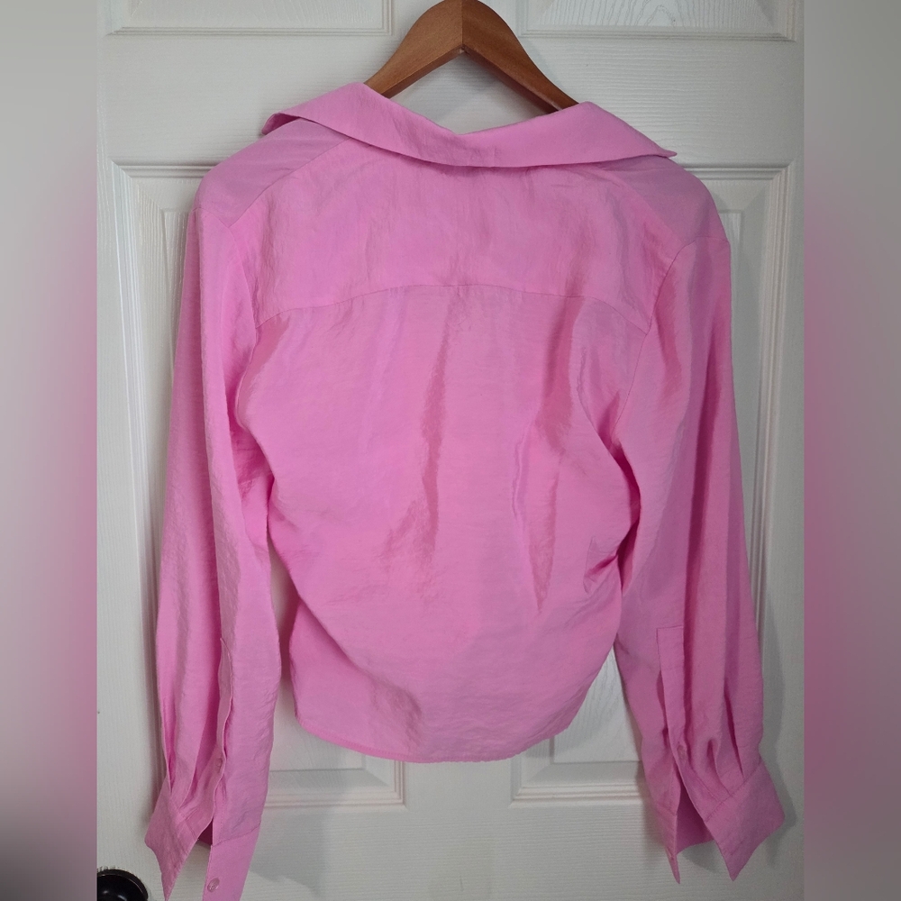 Zara Pink Long Sleeve Top - Picture 3 of 5